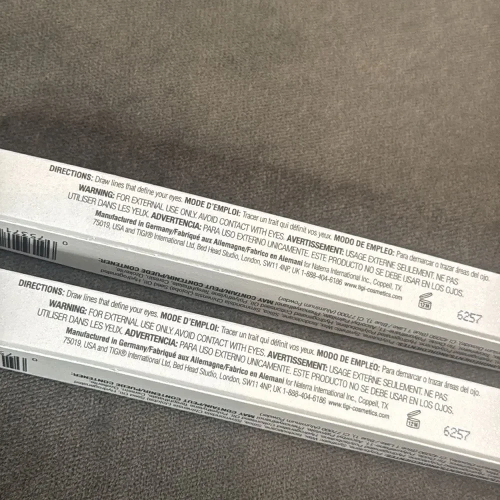 TIGI Professional Cosmetics Perfect Eyeliner Peacock 2x Pencils NEW - Picture 4 of 10